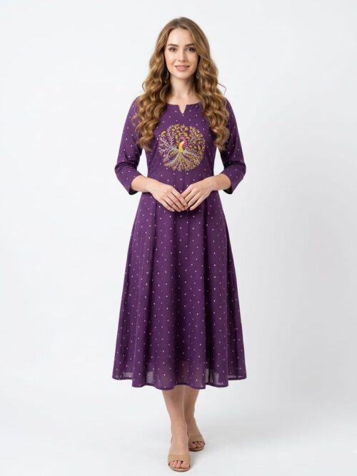 Paithani-Short Western Gown