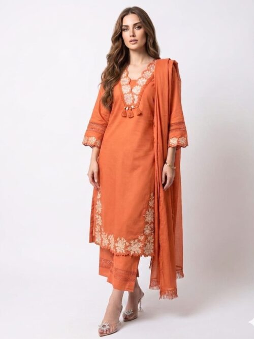 Hot Selling Dress Set with Dupatta