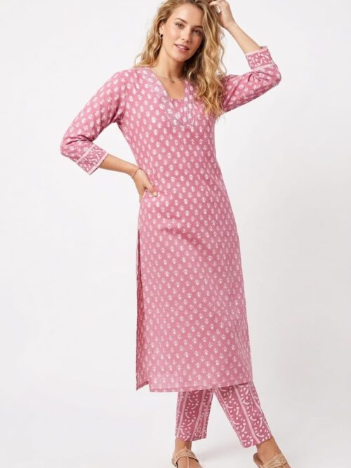 Daily Wear Cotton Co-ord Set