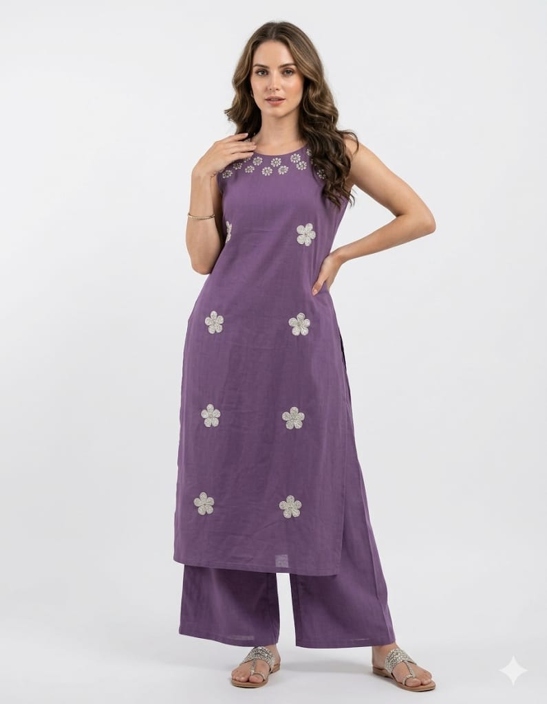 Flower Work Co-ord Set