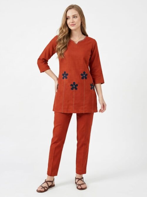 Applic Work Short Co-ord Set