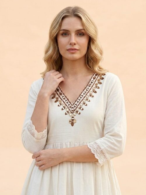 Frock Style Short Co-Ord Set