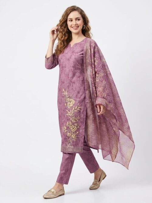 Digital Print Dress with Dupatta
