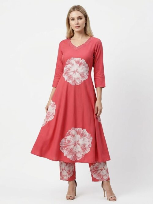 Office Wear or Daily Wear A-Line Co-ord Set