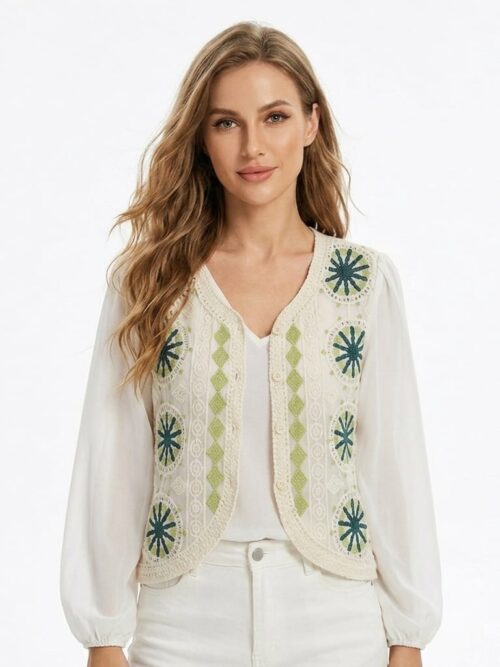 Crochet Western Jacket