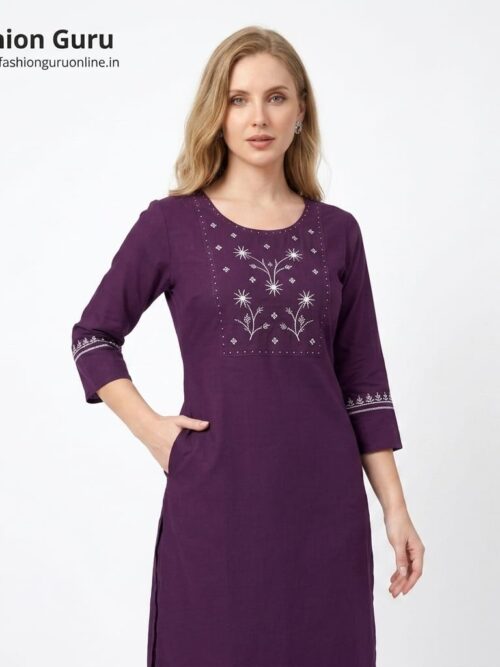 Elegant Embroidery Co-ord Set