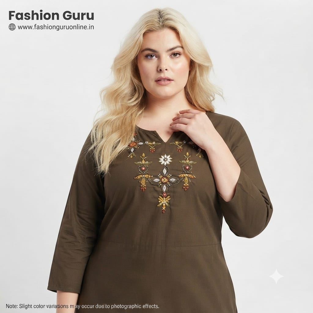 Elegant Colourful Embroidery Co-ord Set