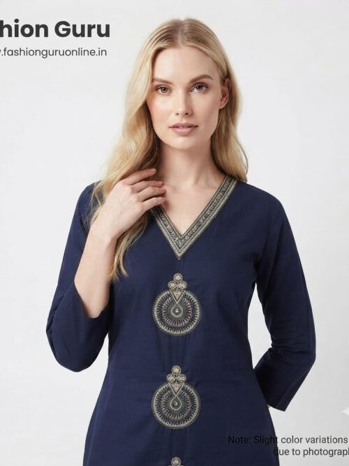 Circle Embroidery Co-ord Set