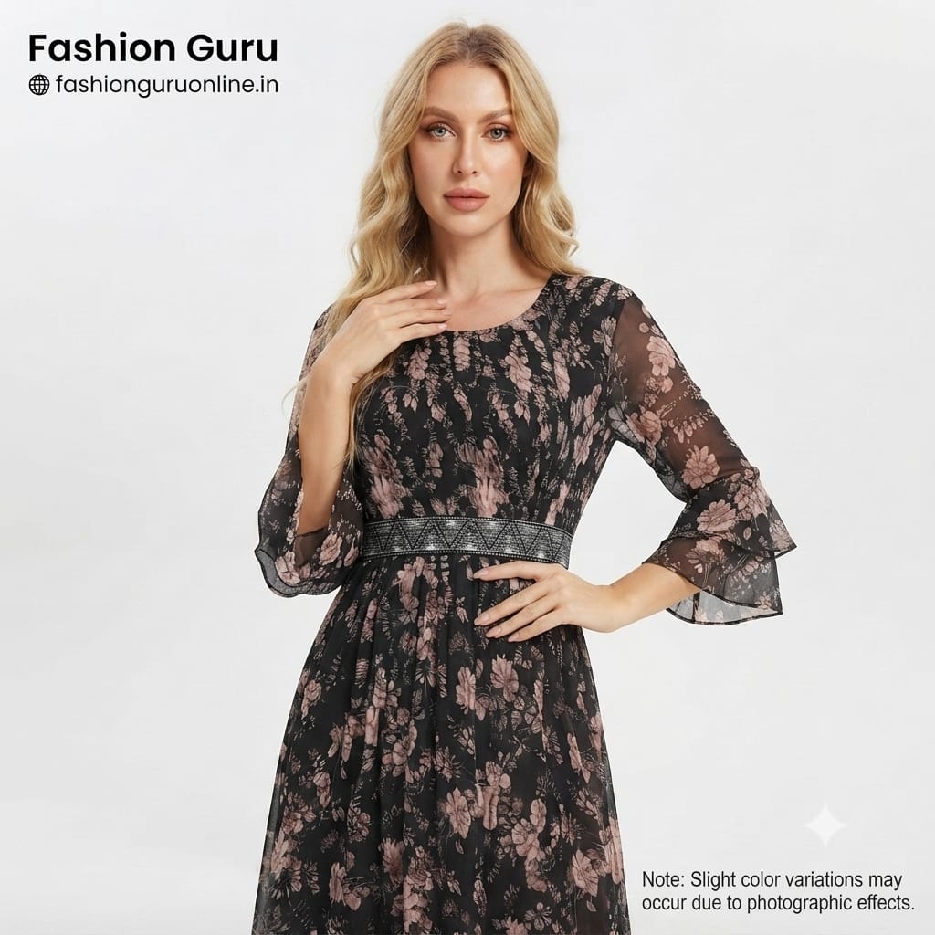Stylish Western Gown