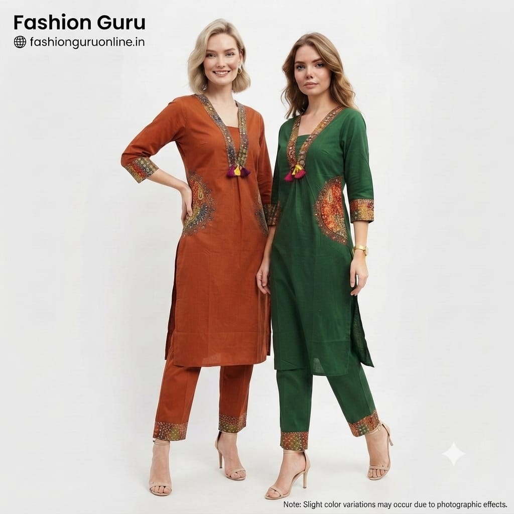 Two Pocket Ajrakh Co-ord Set