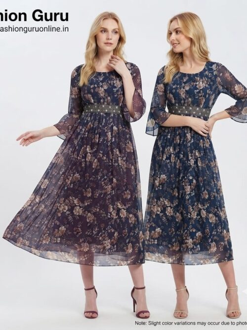 Stylish Western Gown 