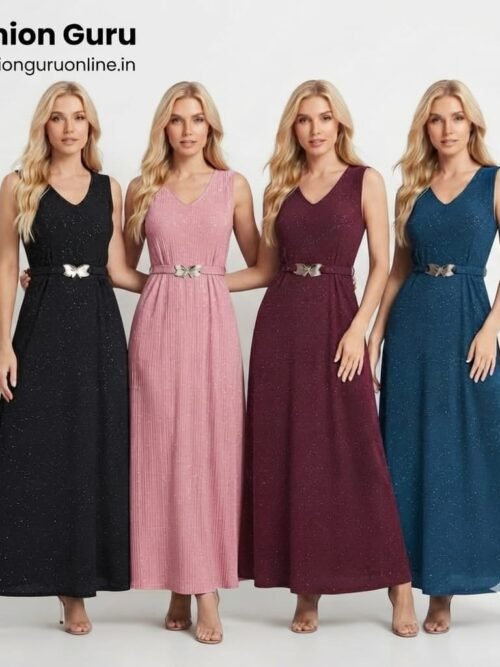 Elegant Sleeveless Maxi Dress