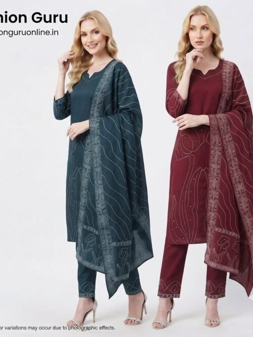 Royal Look Bandhani Dress Suit