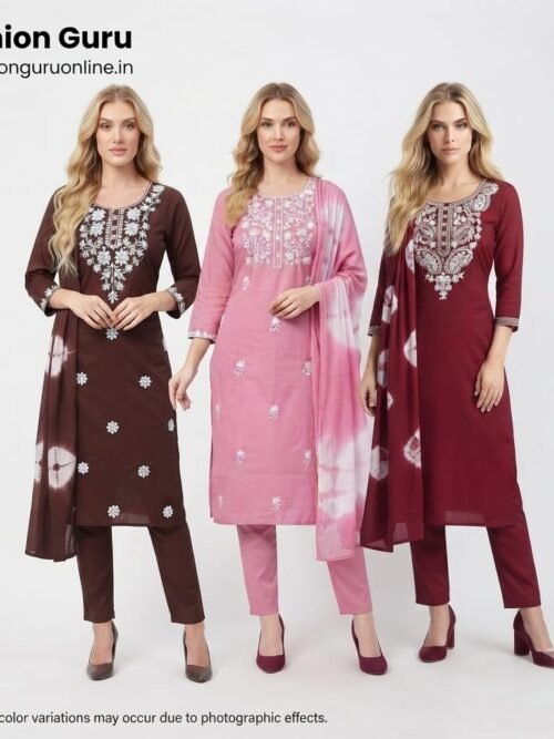 Elegant Lakhnawi Dress Set