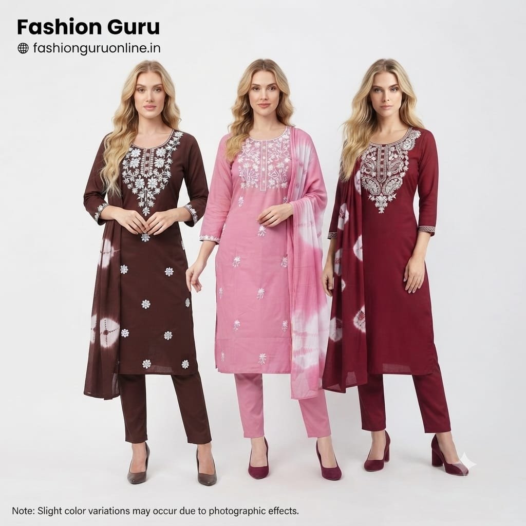 Elegant Lakhnawi Dress Set