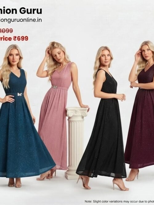 Elegant Sleeveless Maxi Dress