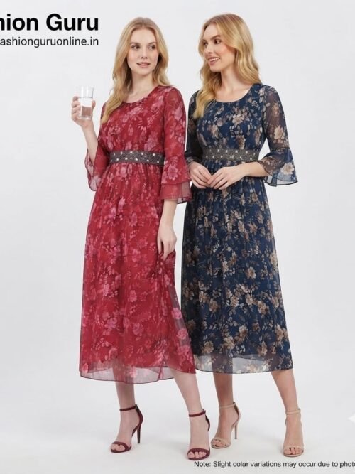 Stylish Western Gown