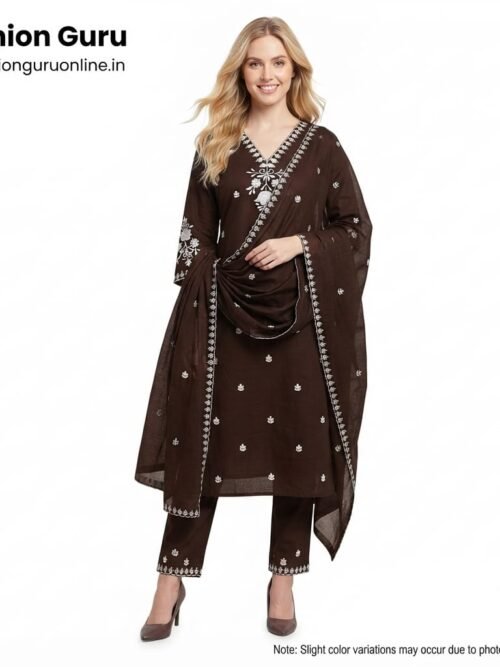 Cutwork Embroidery Dress Set