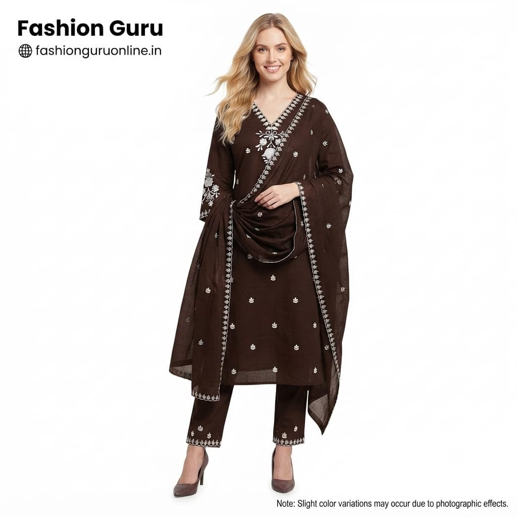 Cutwork Embroidery Dress Set
