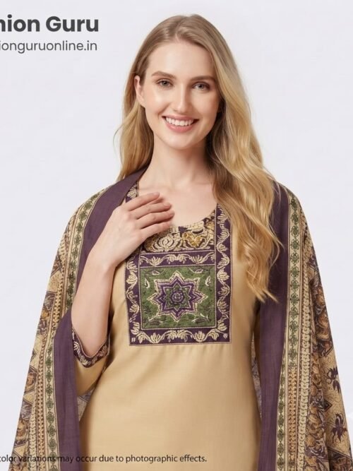 Premium Cotton Ajrakh Dress Set