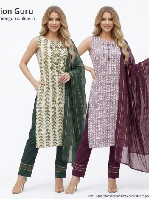 Party Wear Lycra Dress Set with Dupatta